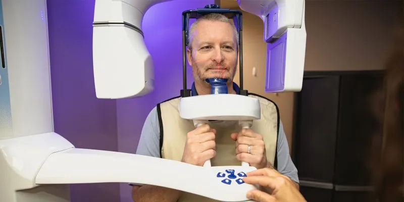 middle-aged male patient