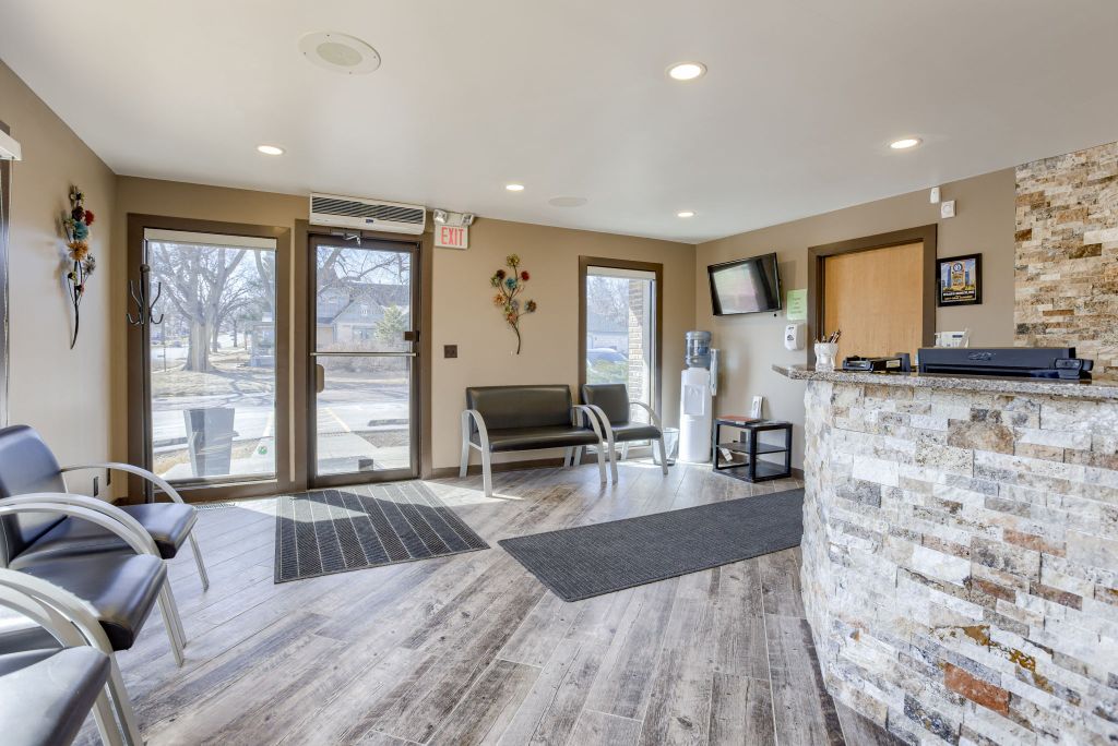 Photo of reception area at Premier Oral Surgery.